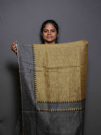 Jute Cotton Sarees Earthy Elegance / SKU313 – 4