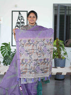 Jute Cotton Sarees Earthy Charm / SKU220 – 3