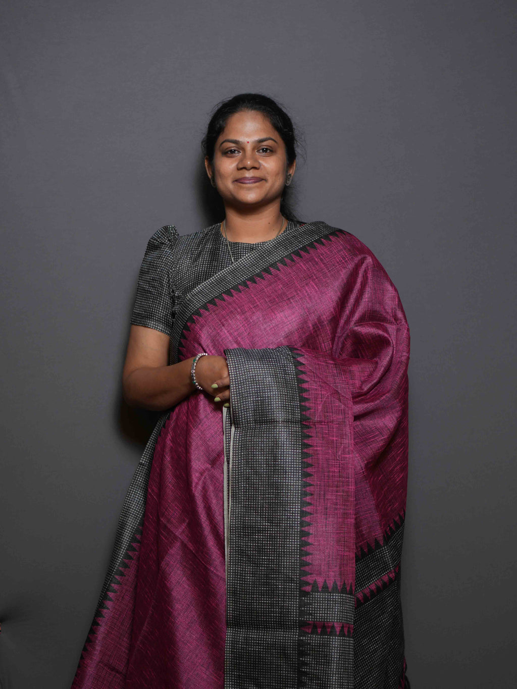 Jute Cotton Sarees Timeless Texture / SKU313 – 5
