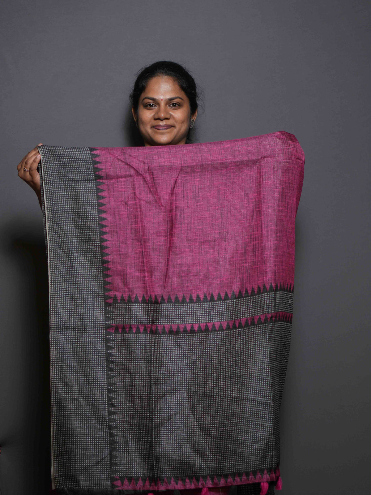 Jute Cotton Sarees Timeless Texture / SKU313 – 5