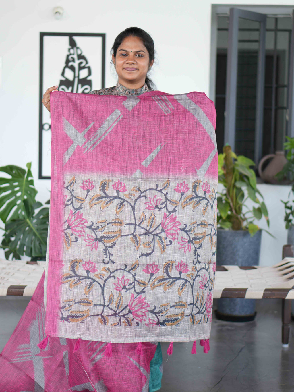 Jute Cotton Sarees Classic Blend / SKU220 – 5