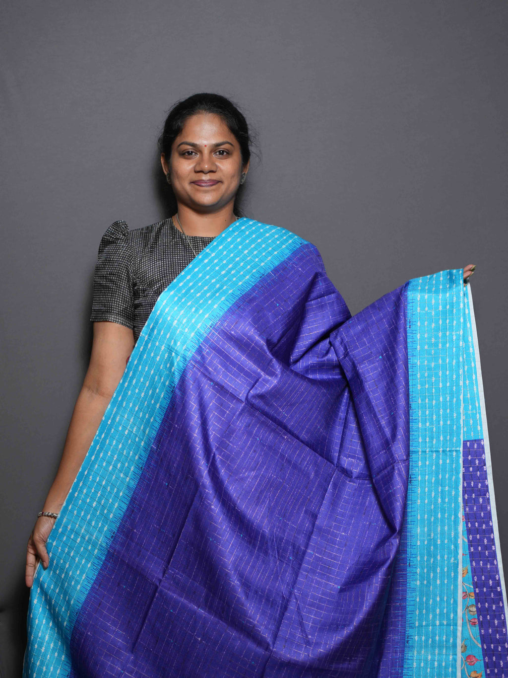 Kadambari Checks Sarees Classic Weave / SKU310 – 5
