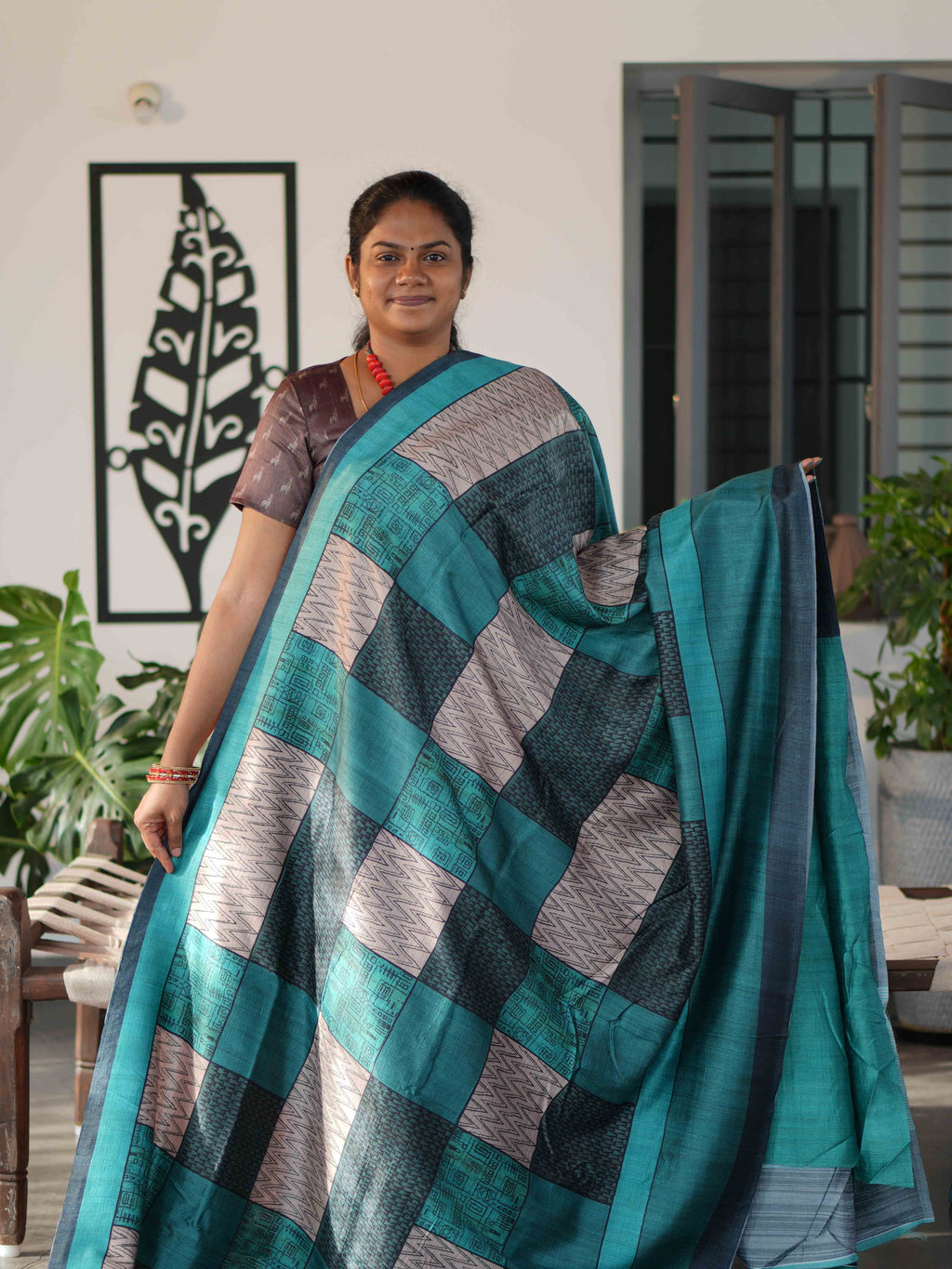 Mulberry Tussar Sarees / SKU238 – 1