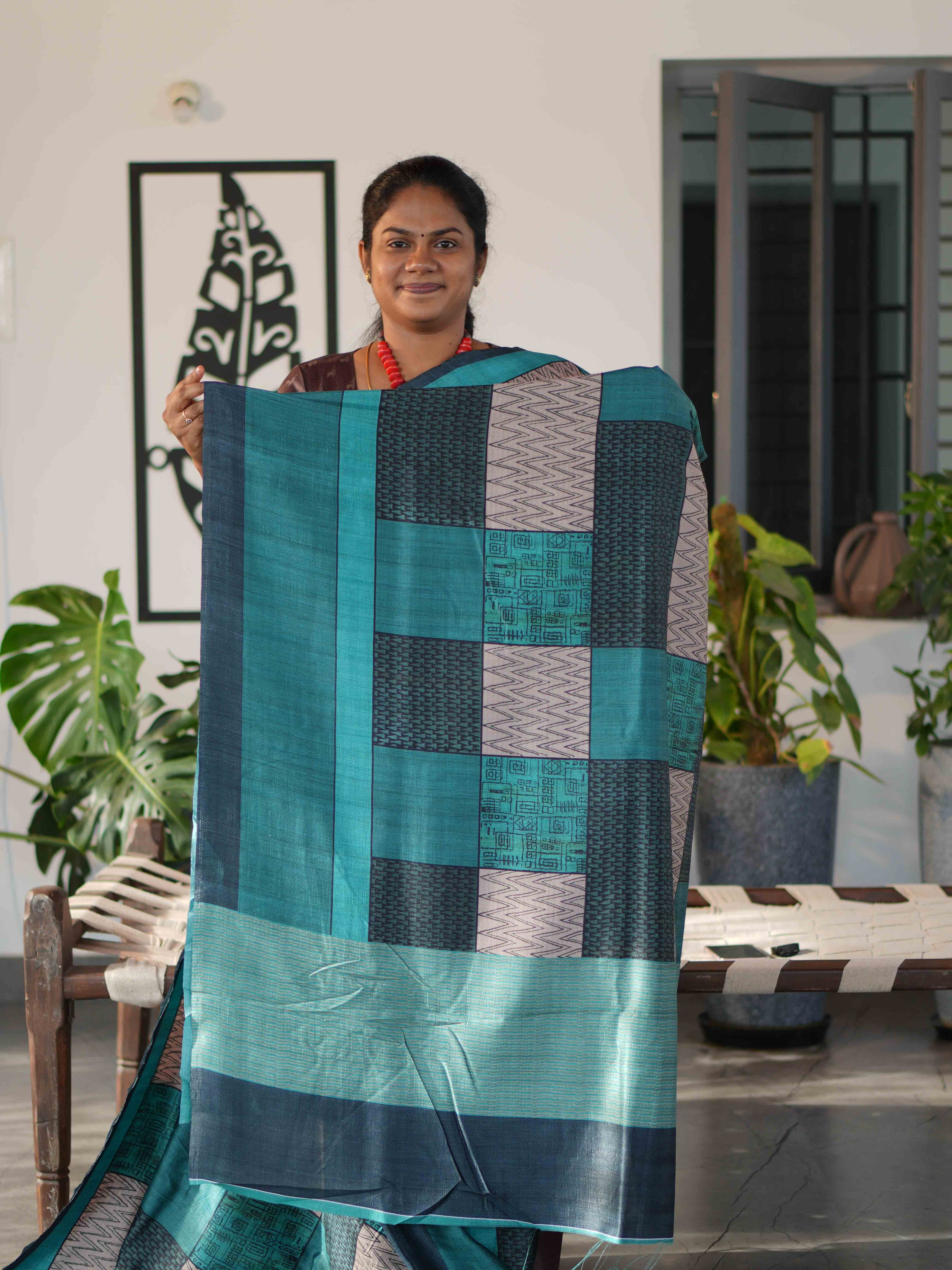 Mulberry Tussar Sarees / SKU238 – 1