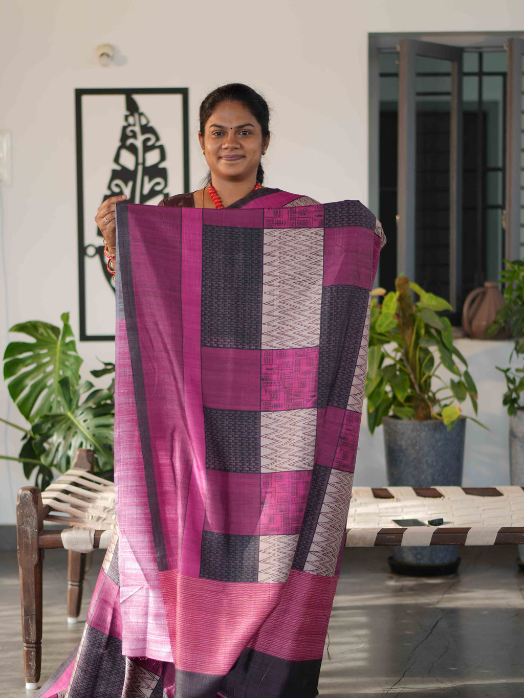 Mulberry Tussar Sarees / SKU238 – 2