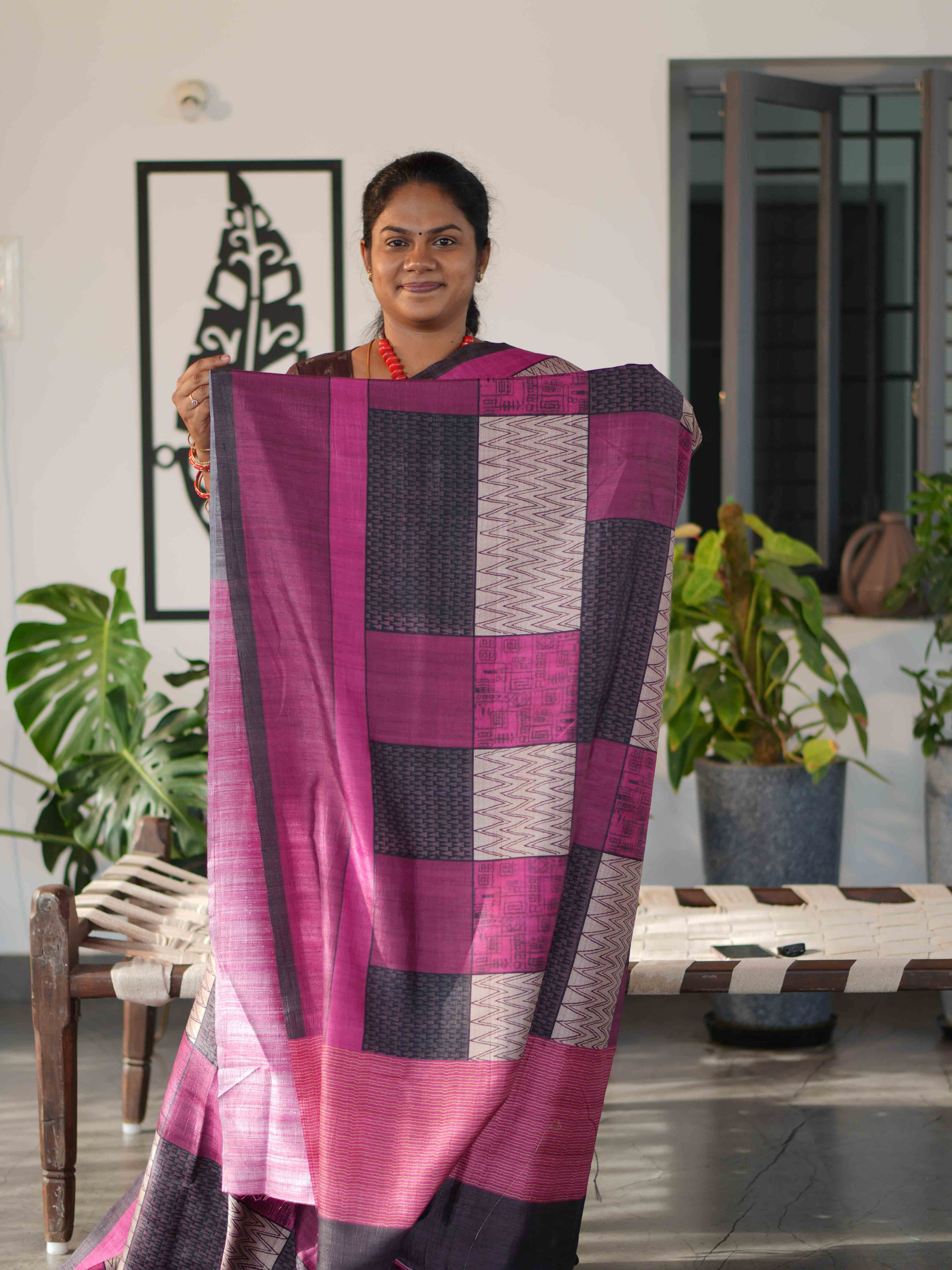 Mulberry Tussar Sarees / SKU238 – 2