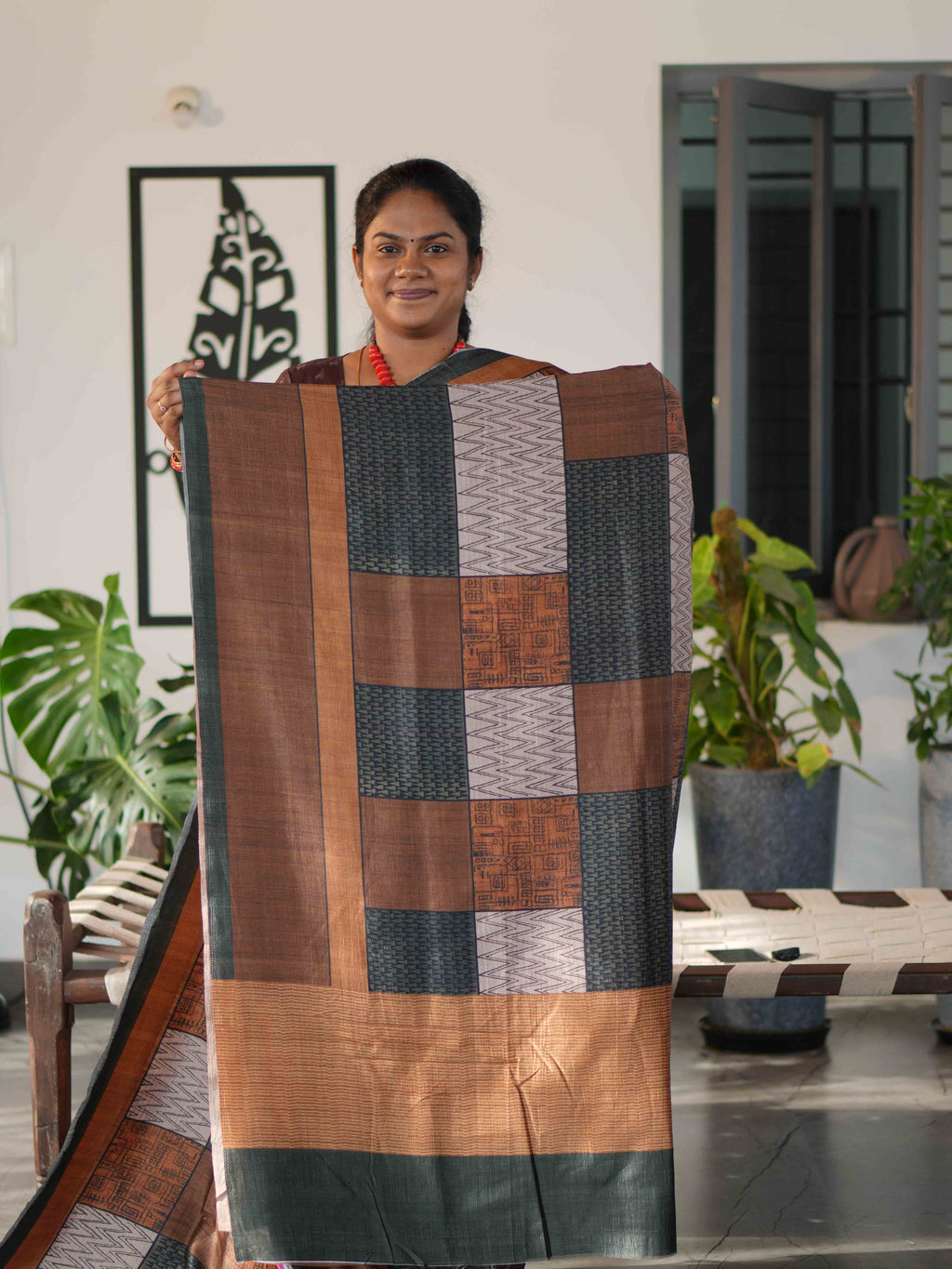 Mulberry Tussar Sarees / SKU238 – 3