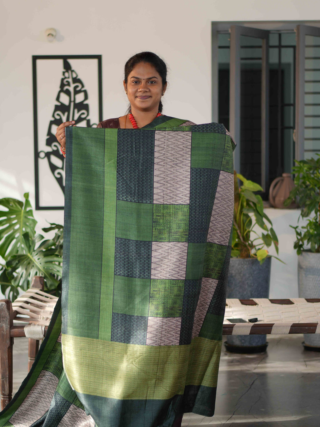 Mulberry Tussar Sarees / SKU238 – 4