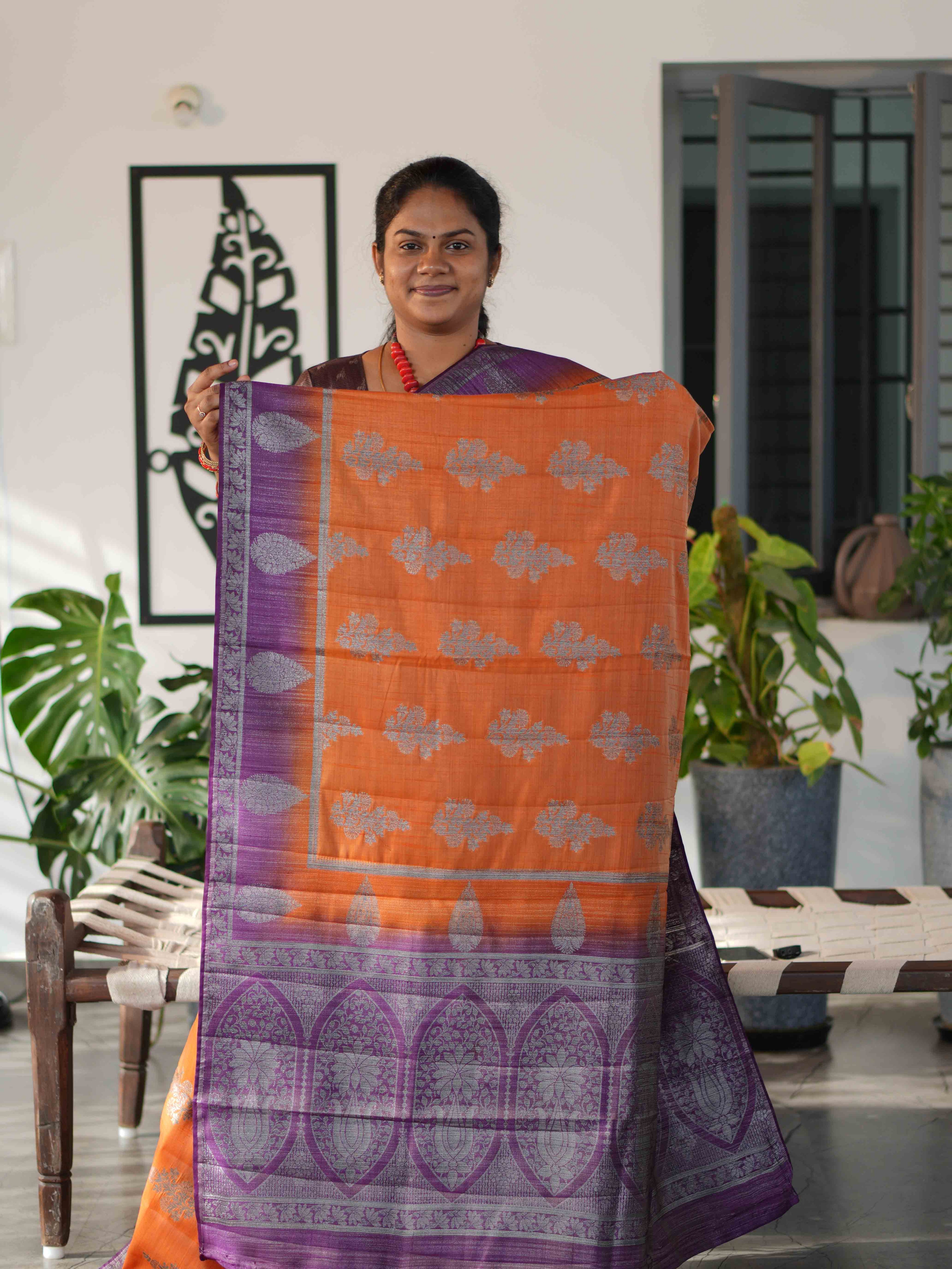Dupion Silk Sarees Royal Elegance / SKU247 – 1