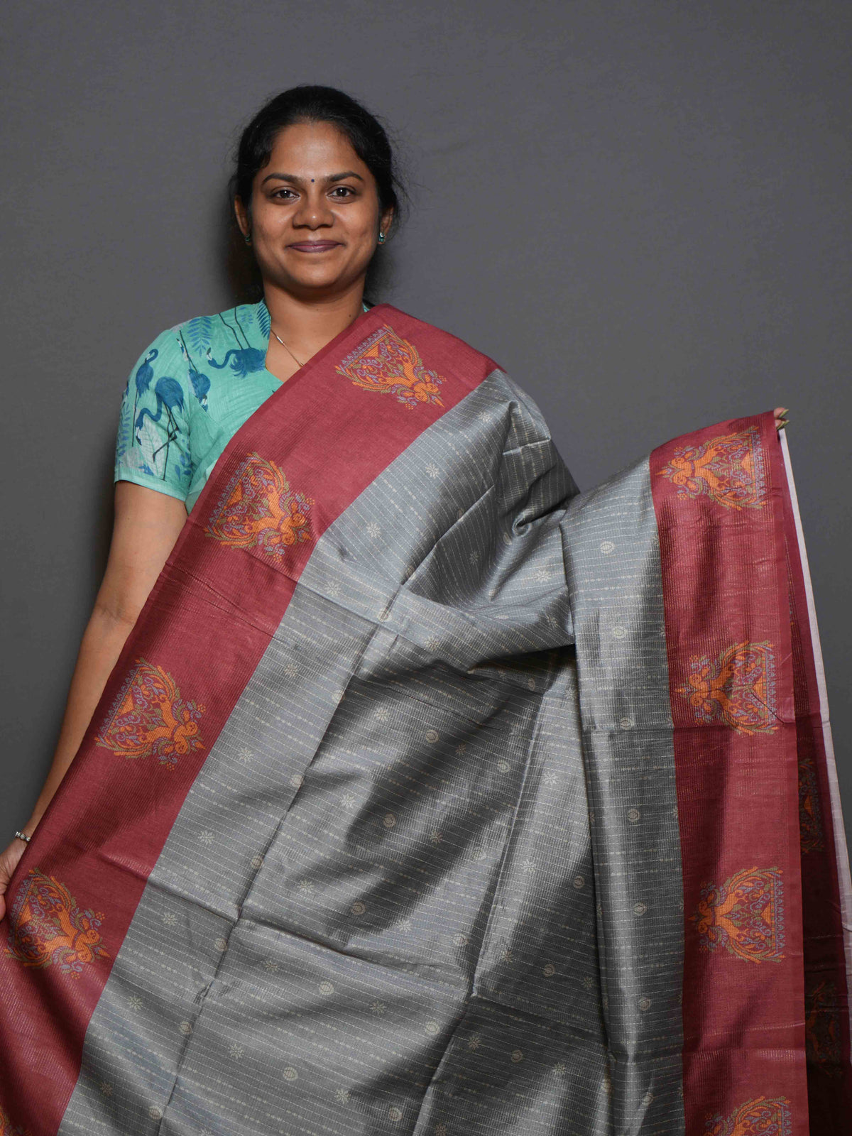Tissue Bhukara Sarees Subtle Glow / SKU317 – 6