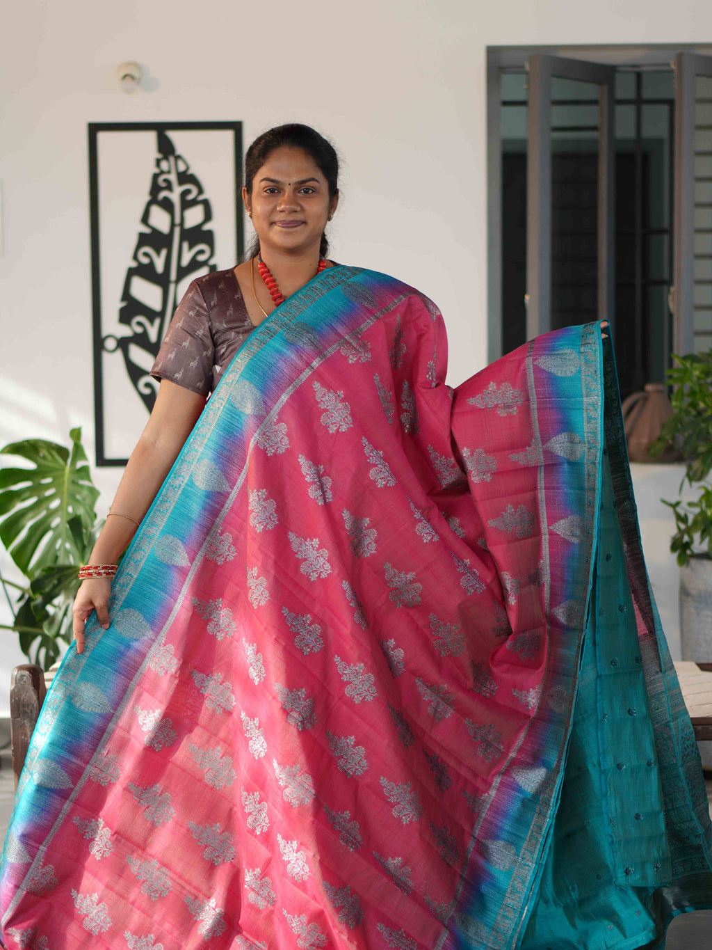 Dupion Silk Sarees Classic Prestige / SKU247 – 3