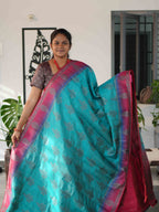 Dupion Silk Sarees Regal Weave / SKU247 – 4