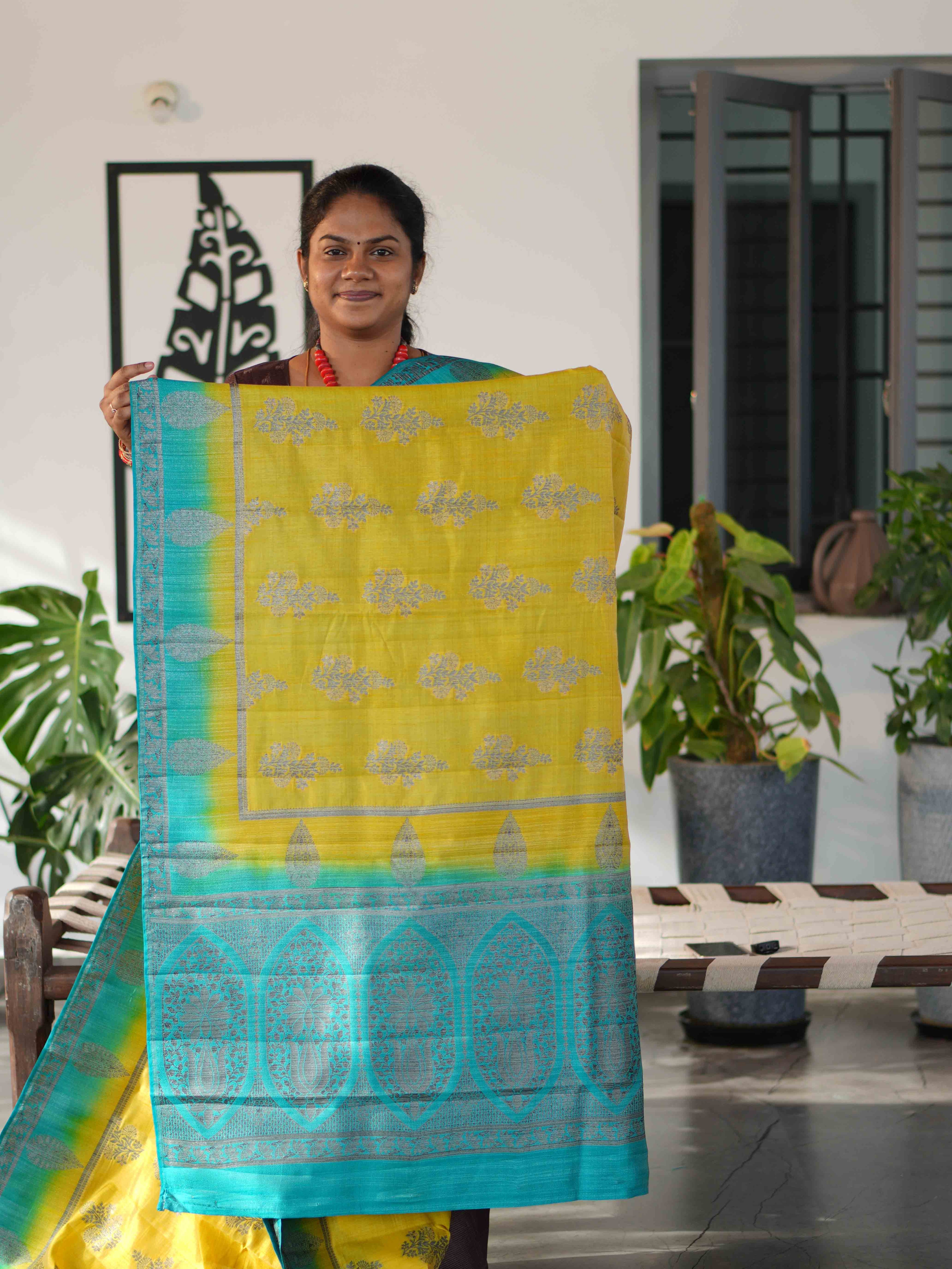 Dupion Silk Sarees Timeless Radiance / SKU247 – 5
