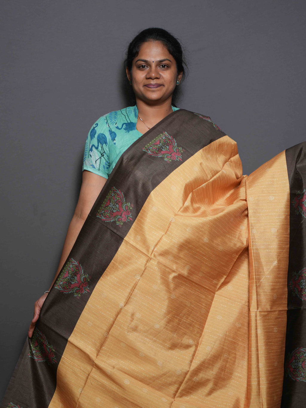 Tissue Bhukara Sarees Heritage Charm / SKU317 – 9