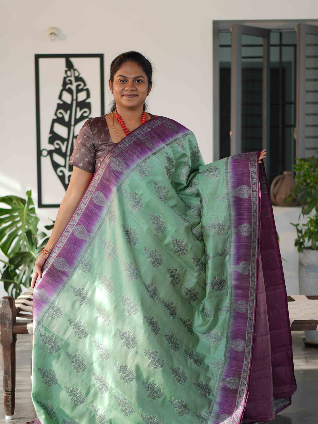Dupion Silk Sarees Noble Charm / SKU247 – 6