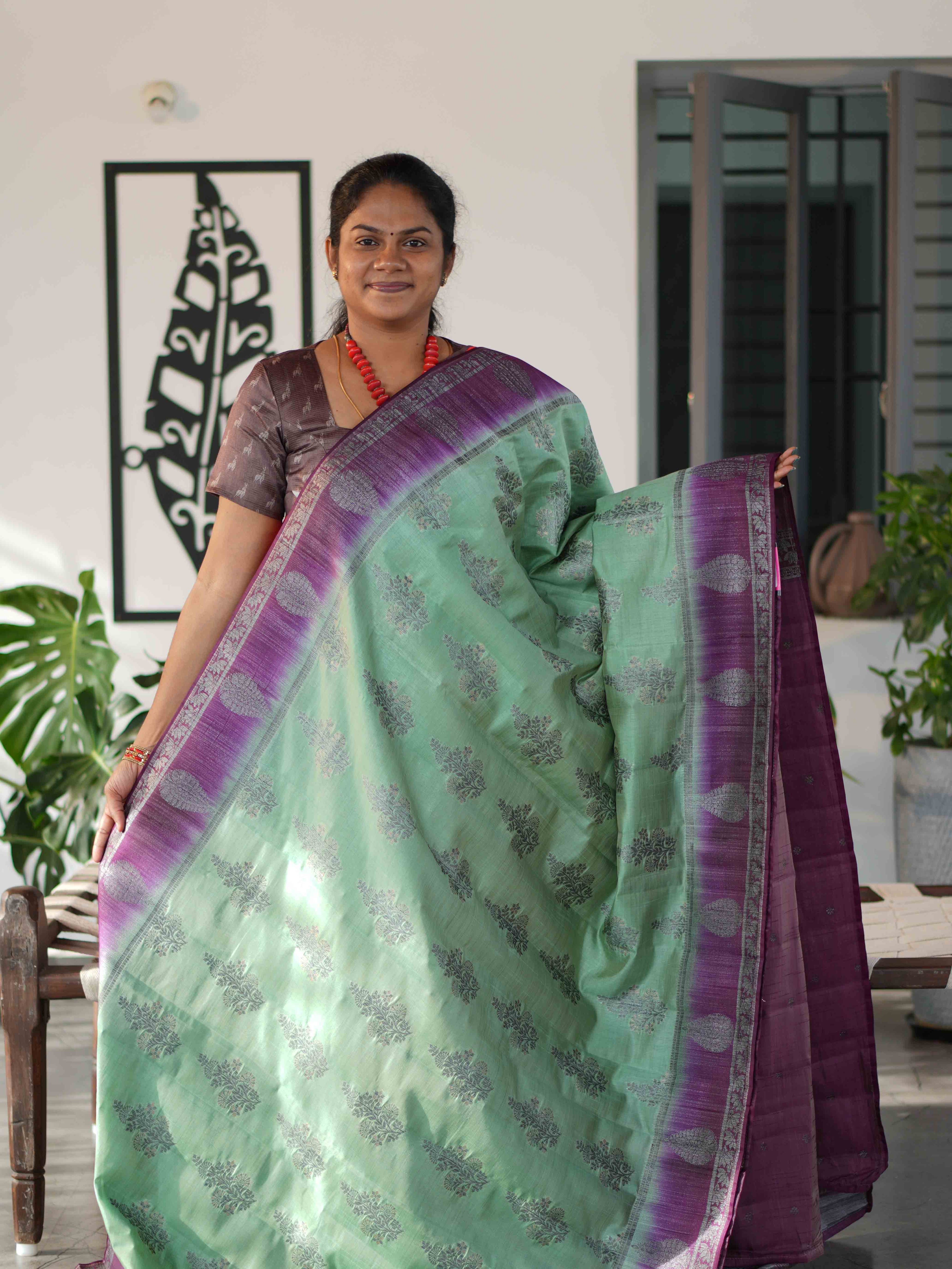 Dupion Silk Sarees Noble Charm / SKU247 – 6