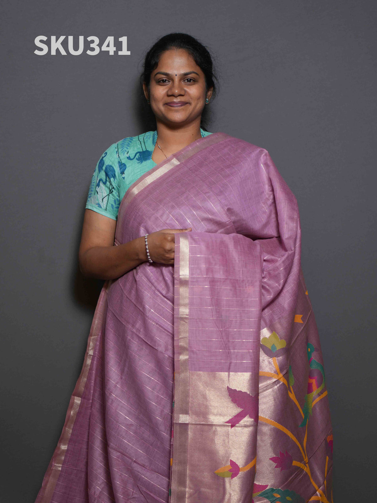 Jamdhani Cotton Sarees Heritage Charm / SKU341 – 1