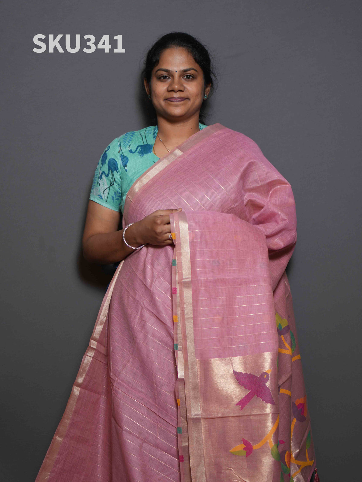 Jamdhani Cotton Sarees Natural Grace / SKU341 – 3