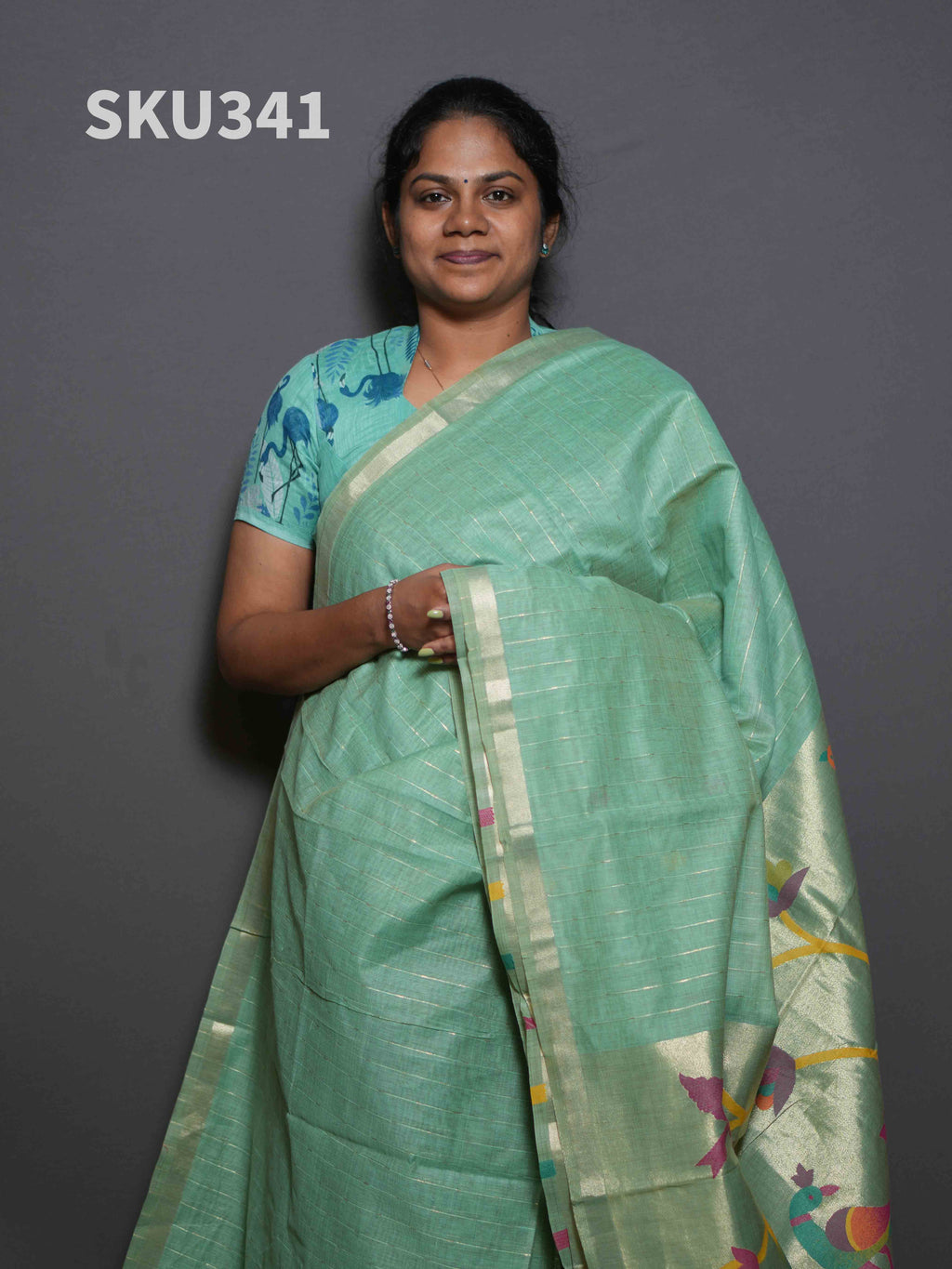 Jamdhani Cotton Sarees Timeless Beauty / SKU341 – 4