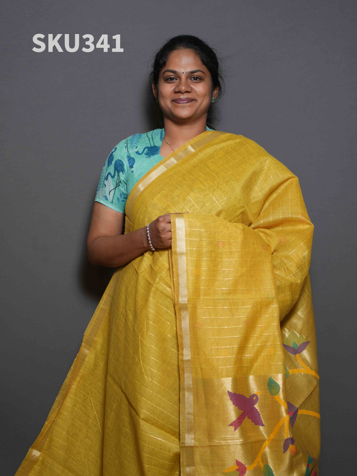 Jamdhani Cotton Sarees Signature Style / SKU341 – 5