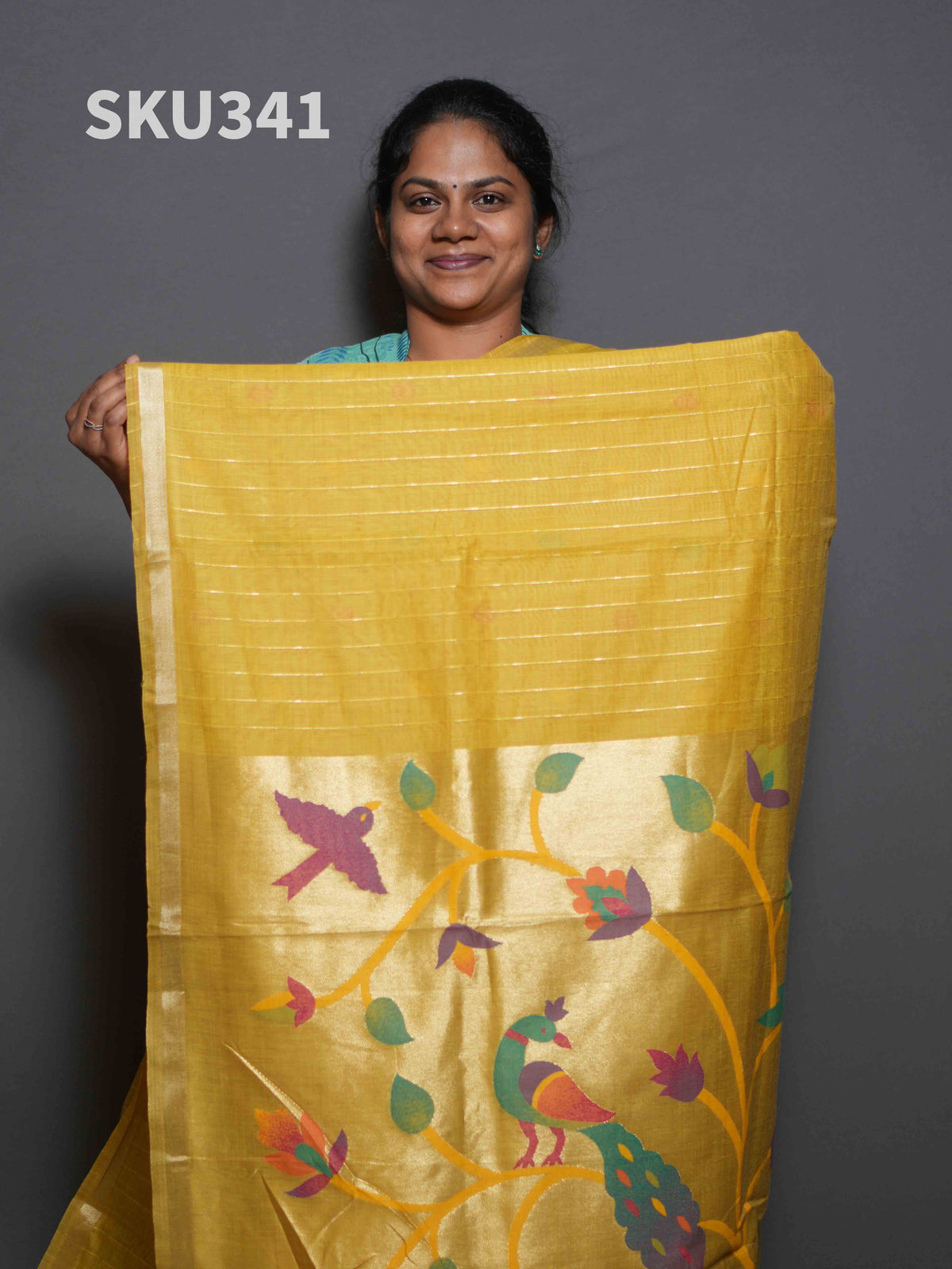Jamdhani Cotton Sarees Signature Style / SKU341 – 5