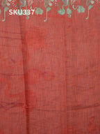 Linen Cotton Sarees Natural Grace / SKU337 – 1