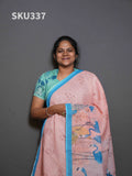 Linen Cotton Sarees Classic Charm / SKU337 – 2