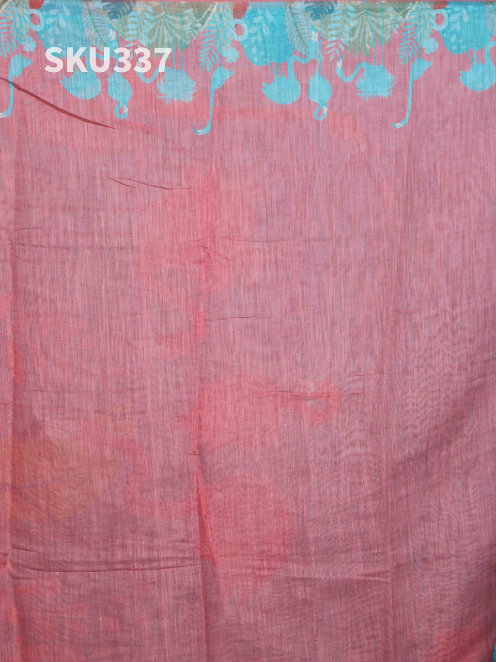 Linen Cotton Sarees Subtle Charm / SKU337 – 5