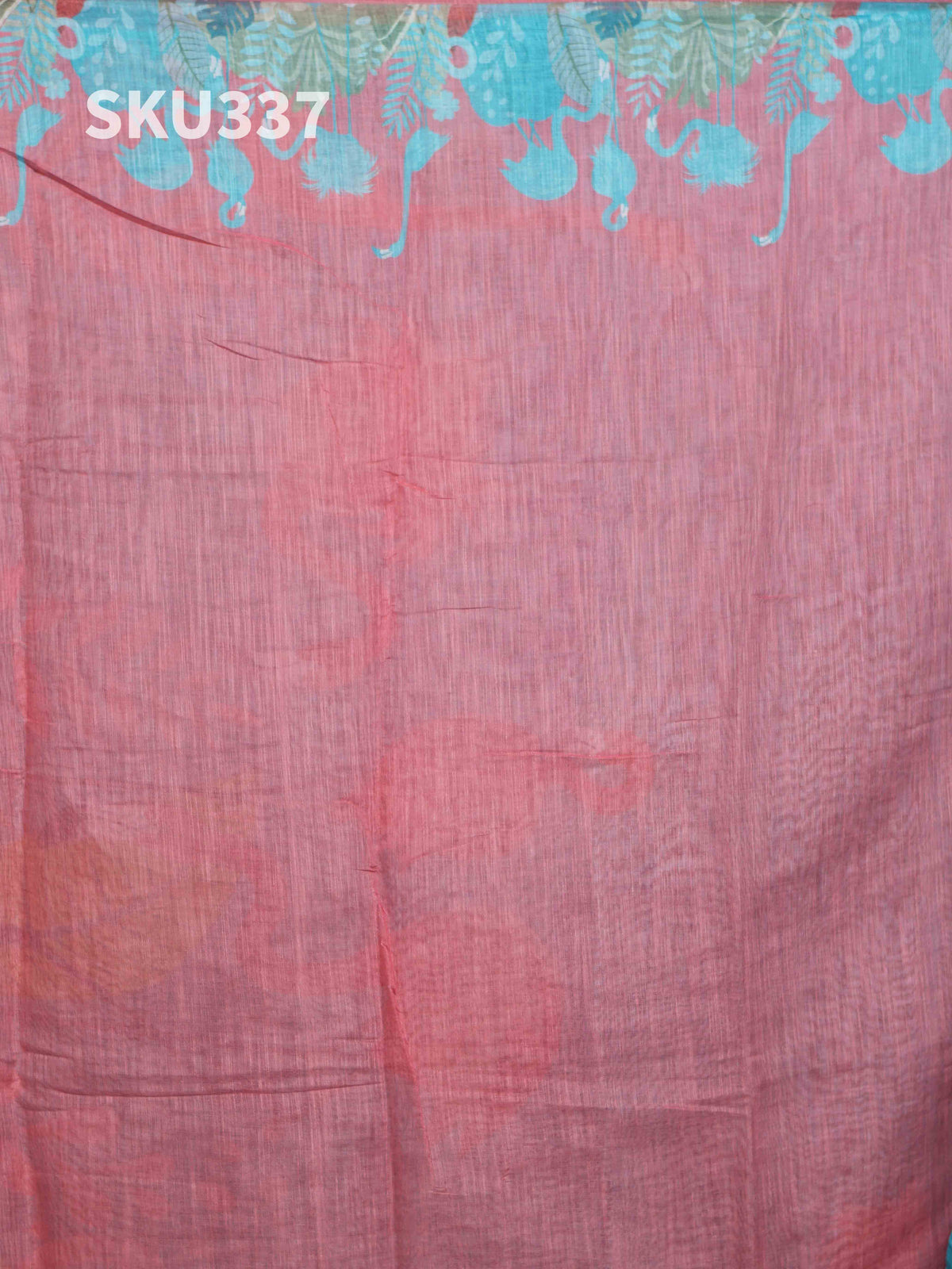 Linen Cotton Sarees Subtle Charm / SKU337 – 5