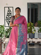 Millenium Chex Sarees Signature Weave / SKU242 – 6