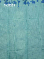 Linen Cotton Sarees Signature Style / SKU337 – 9