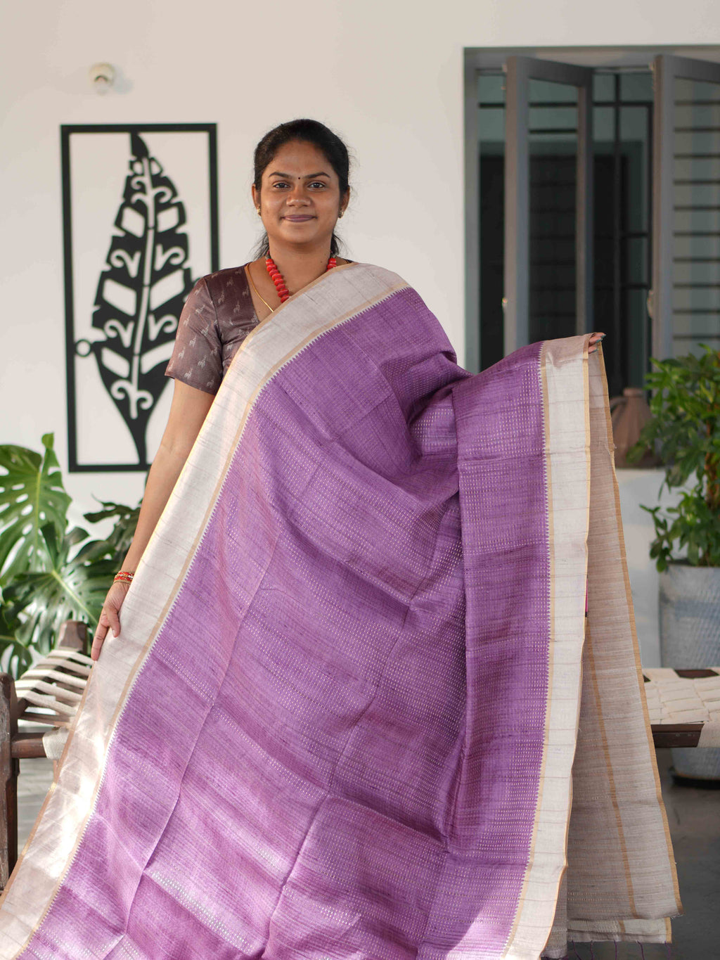 Semi Tussar Sarees Timeless Grace / SKU243 – 5