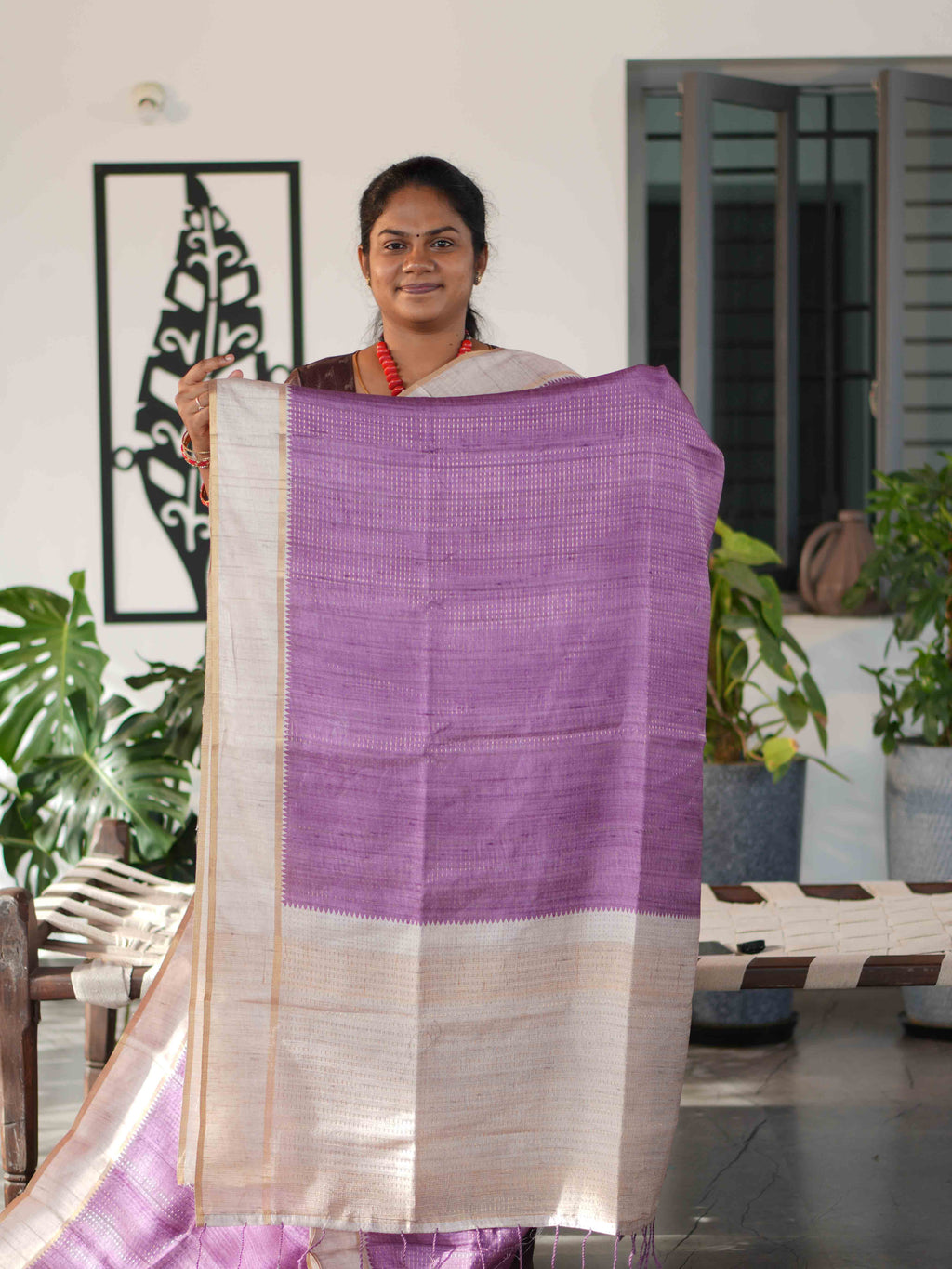 Semi Tussar Sarees Timeless Grace / SKU243 – 5