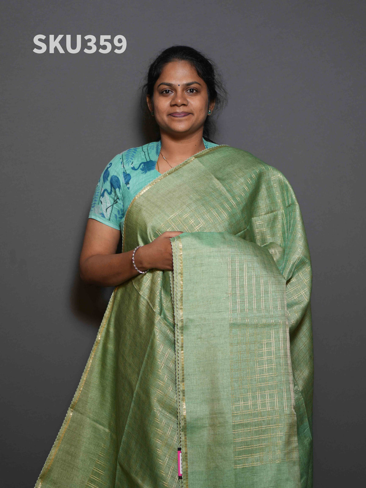 Raw Mango Silk Sarees Regal Beauty / SKU359 – 5
