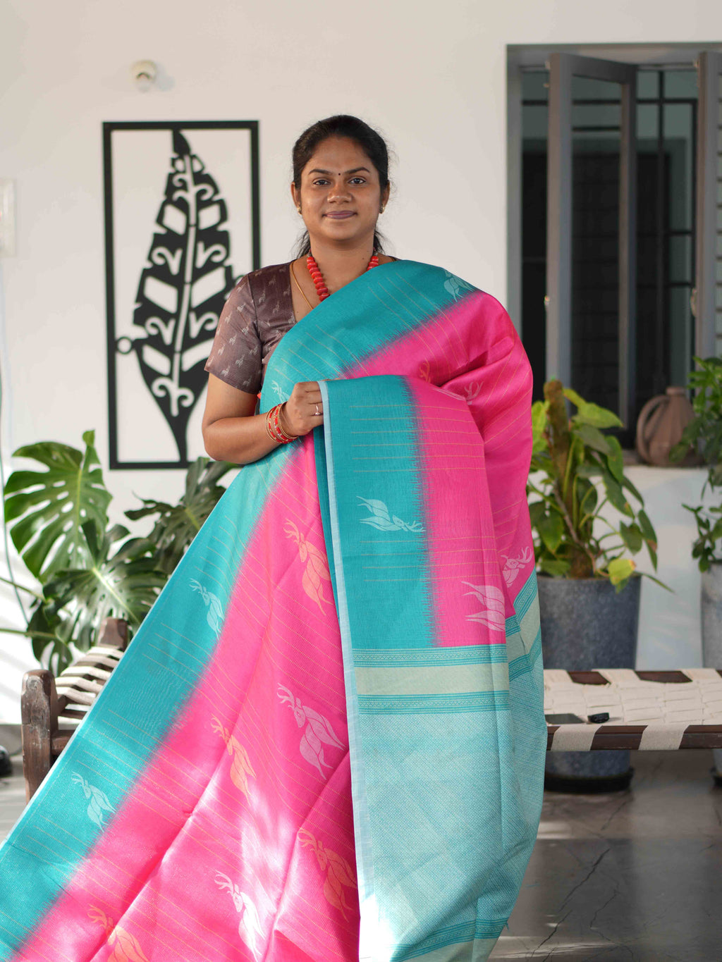 Tissue Bhukhara Sarees Timeless Finish / SKU228 – 4