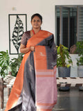 Tissue Bhukhara Sarees Delicate Charm / SKU228 – 7
