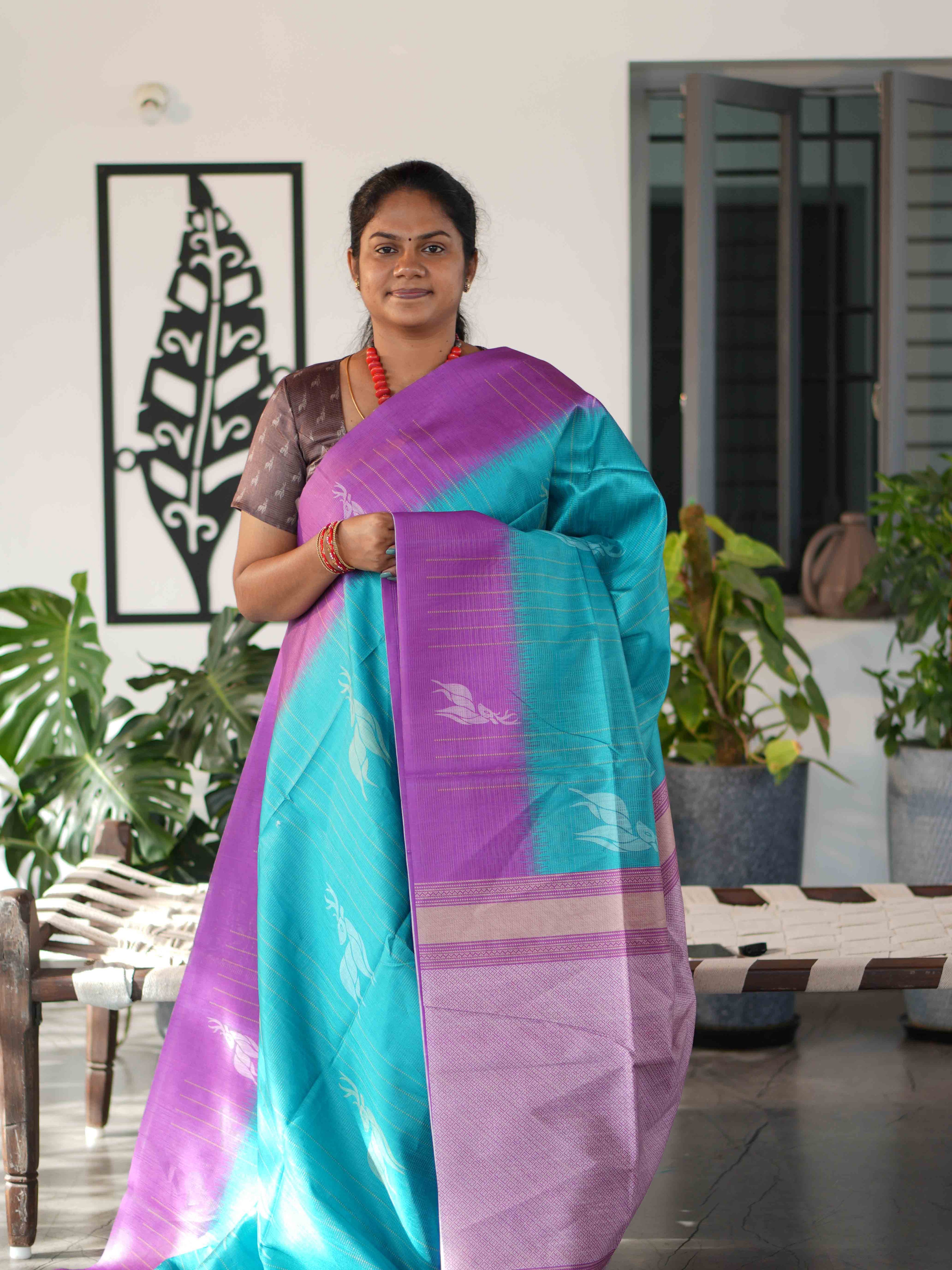 Tissue Bhukhara Sarees Signature Shine / SKU228 – 8