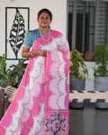 Linen Cotton Sarees Natural Elegance / SKU251 – 2