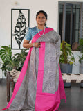 Muga Tussar Sarees Golden Grace / SKU245 – 1