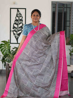 Muga Tussar Sarees Golden Grace / SKU245 – 1