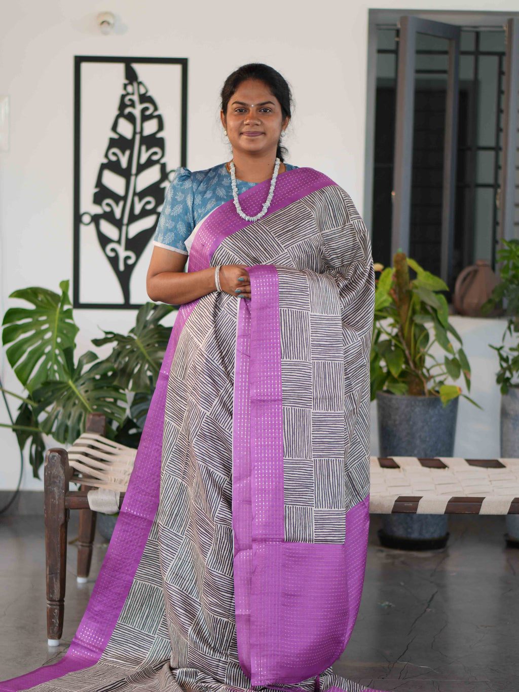 Muga Tussar Sarees Classic Radiance / SKU245 – 3