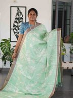Printed Dola Tussar Sarees Vibrant Charm / SKU240 – 4