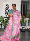Printed Dola Tussar Sarees Modern Elegance / SKU240 – 10