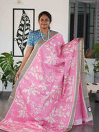 Printed Dola Tussar Sarees Modern Elegance / SKU240 – 10