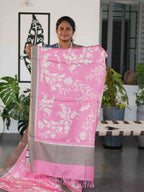 Printed Dola Tussar Sarees Modern Elegance / SKU240 – 10