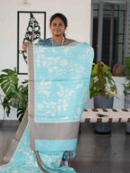 Printed Dola Tussar Sarees Charming Weave / SKU240 – 11