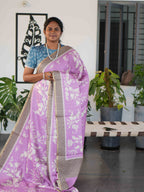 Printed Dola Tussar Sarees Heritage Harmony / SKU240 – 12
