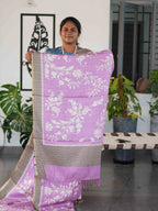 Printed Dola Tussar Sarees Heritage Harmony / SKU240 – 12