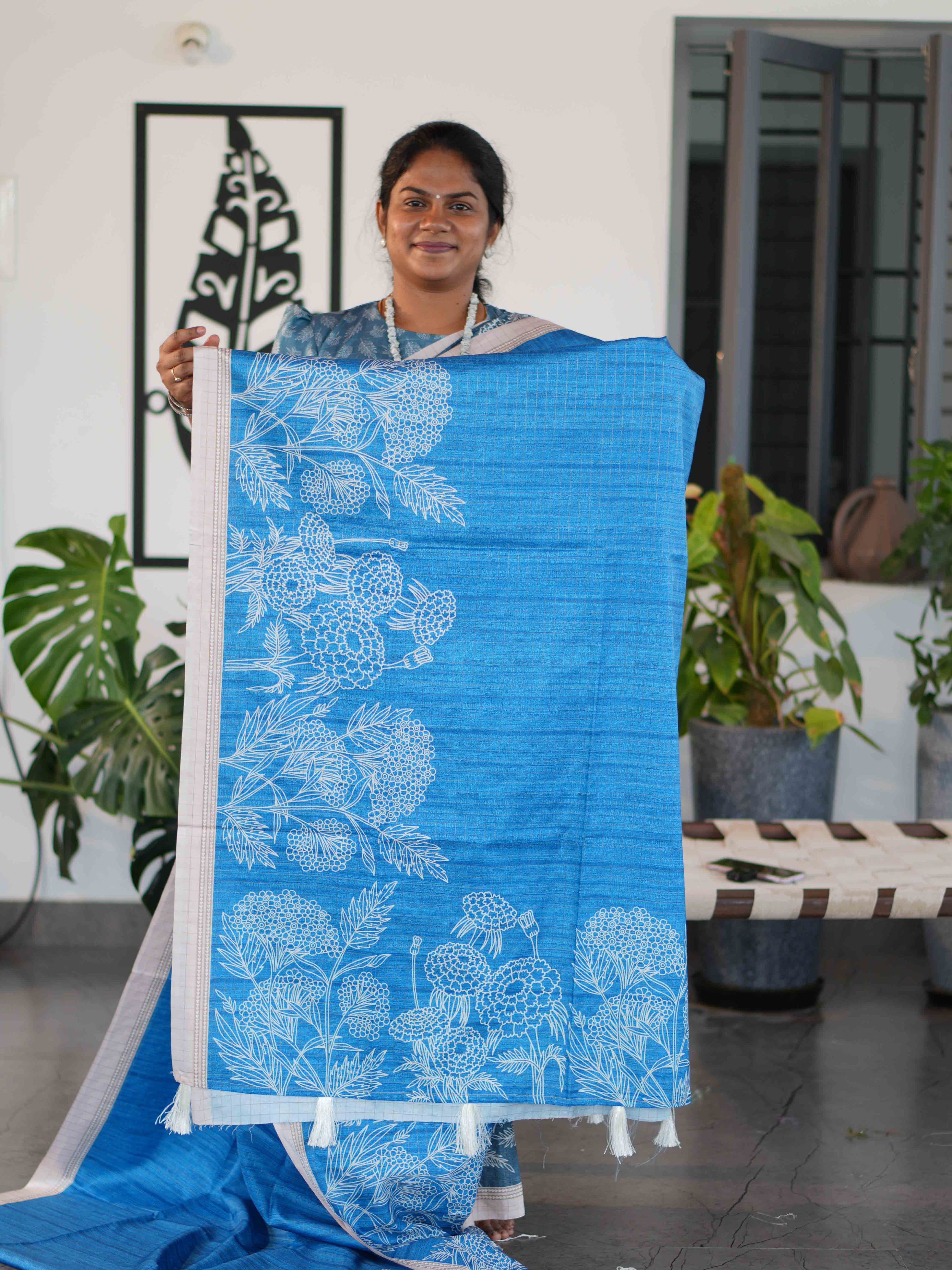 Resham Tussar Sarees Elegant Weave / SKU249 – 1