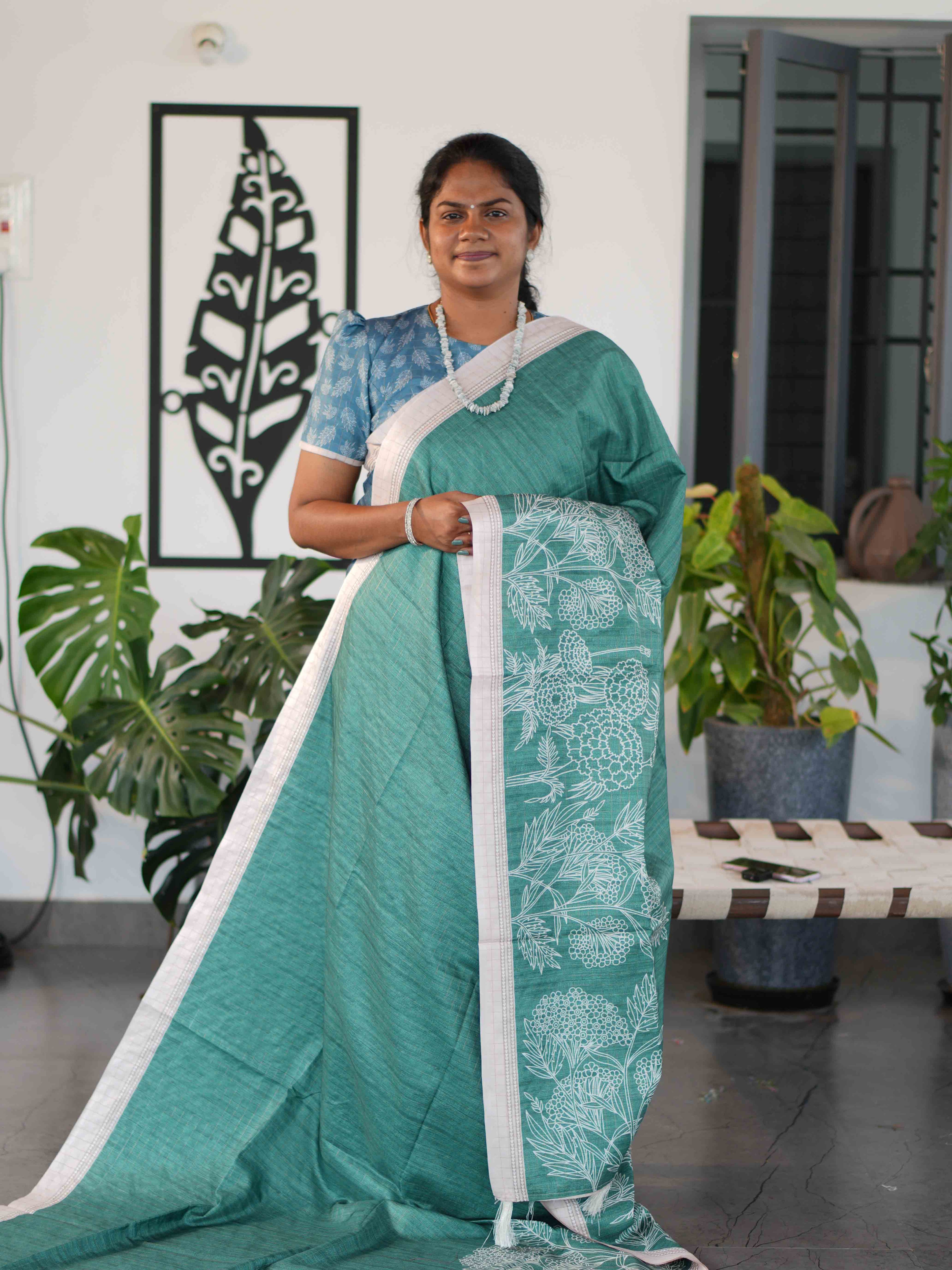 Resham Tussar Sarees Natural Charm / SKU249 – 3